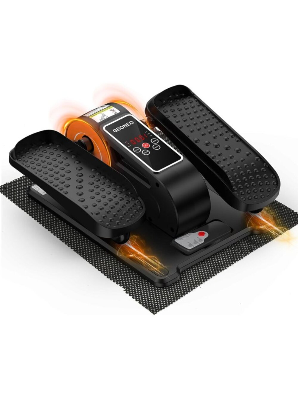Compact Electric Under Desk Elliptical Machine for Seniors - Quiet Pedal